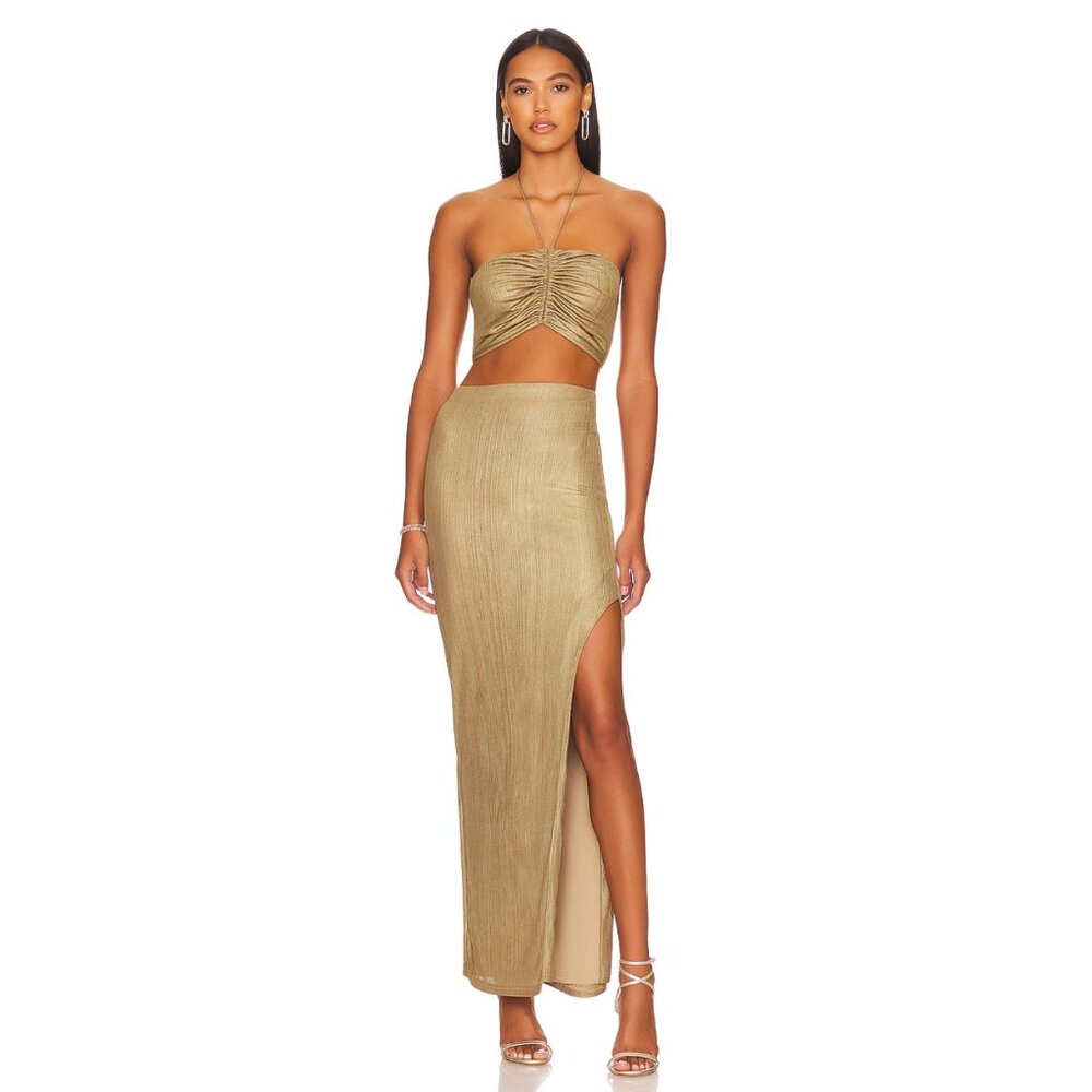 REVOLVE x REMI Daniella Halter Top and Jacqui Maxi Skirt